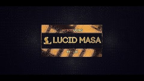 Introducing Lucid Masa by Obey VX1K