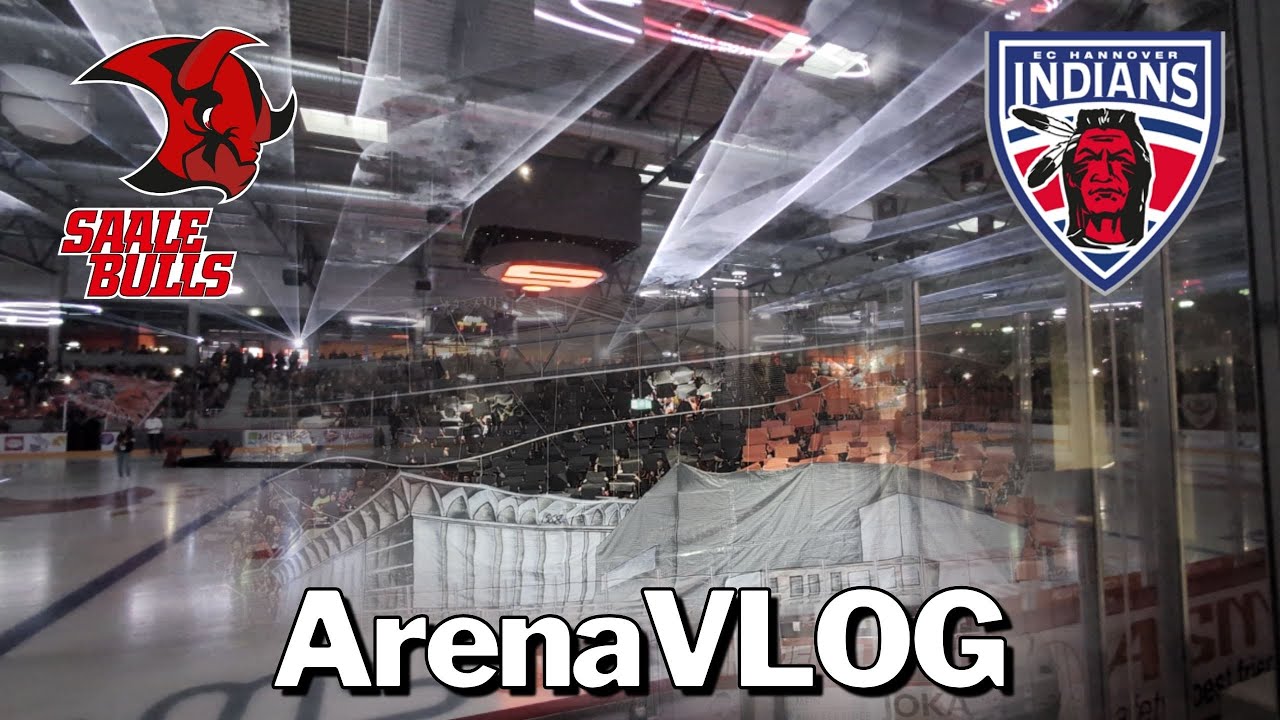 Der neue EISDOM!🔥 Saale Bulls vs. Hannover Indians | ArenaVLOG