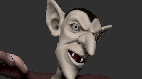 Vampire Zbrush Speed Sculpt