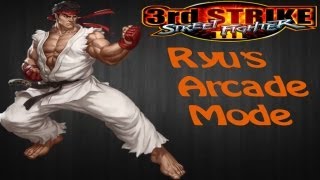 Street Fighter III Third Strike   Ryu's Arcade Mode