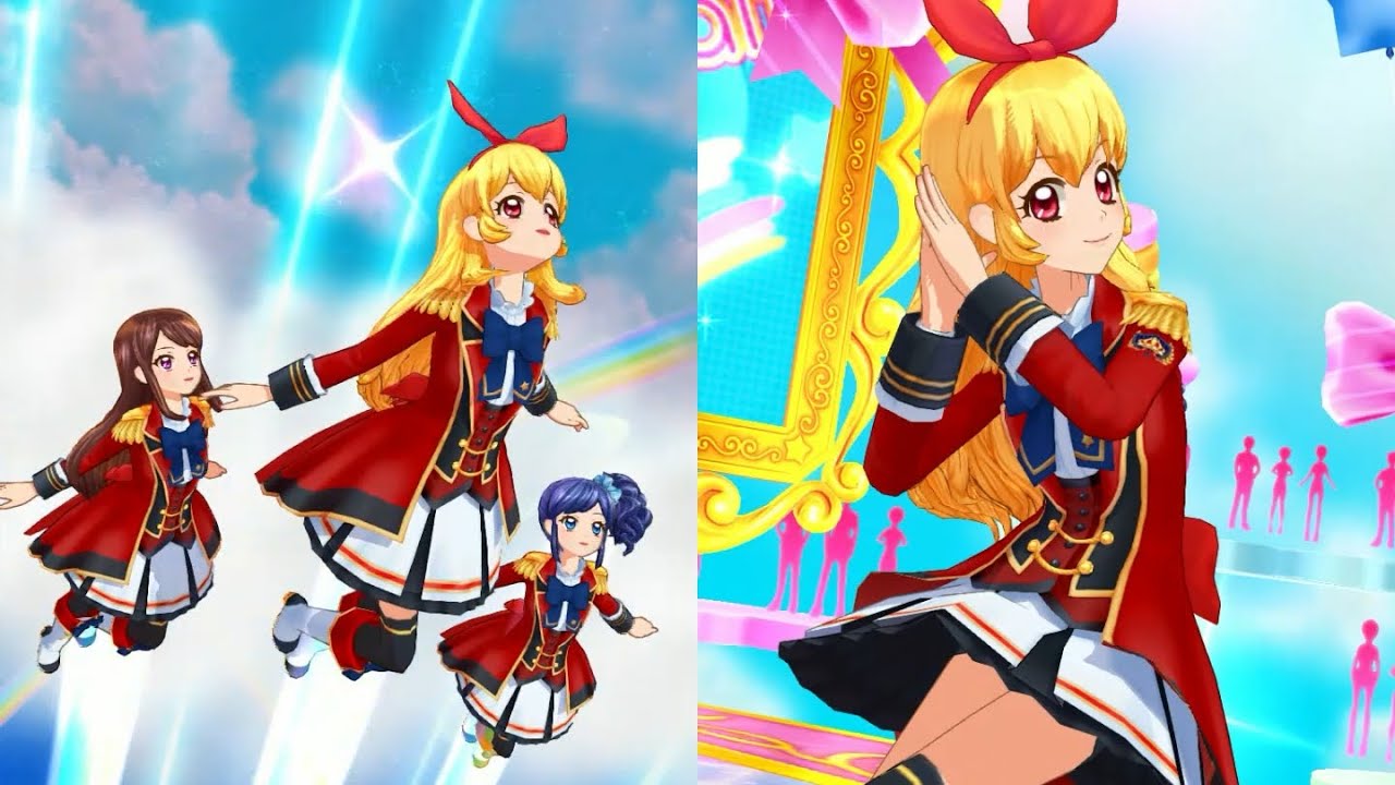 アイカツオンパレード！】MUSIC of DREAM!!!_☆3_いちご・あおい・蘭