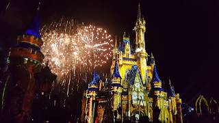 Magic Kingdom Happily Ever After Fireworks Show 2017