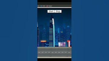 Simple Car Running Project Using HTML, CSS, JavaScript | Car Running JavaScript Project