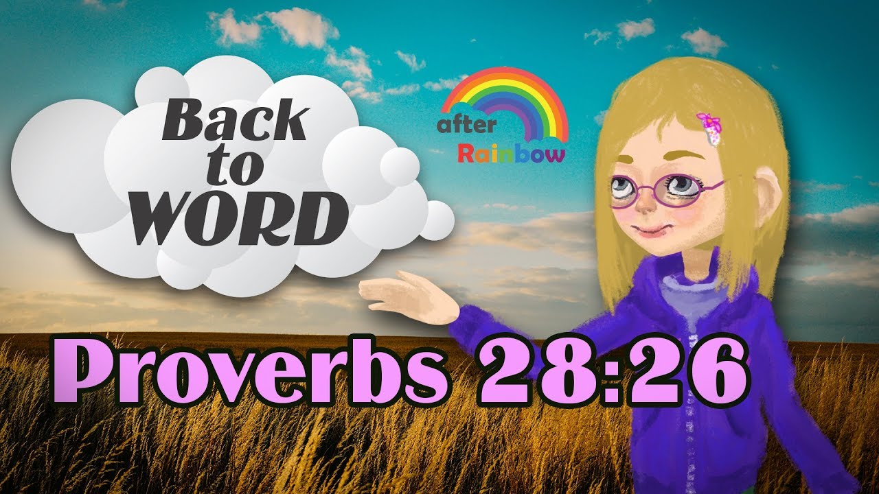 Proverbs 28:26 ★ Bible Verse | How to Memorize Bible Verses - YouTube