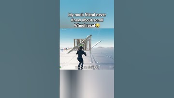 MY BRO NEVER KNEW ABOUT SCROLL WHEEL (5 years behind)😬 #fortnite #recommended #subscribe #funny