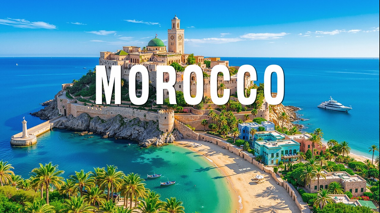 Morocco 8K Ultra HD – From Marrakech’s Colorful Souks to the Atlas Mountains