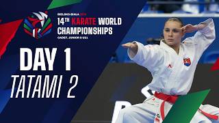 LIVE 🔴 World Cadet, Junior & U21 Championships Bielsko-Biala 2026 Day 1 – Tatami 2