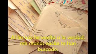 cartas amarillas letra