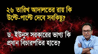 Dr. Yunus Sarkar's fate in the hands of the Chief Justice? | Monjurul Alam Panna | Manchitro