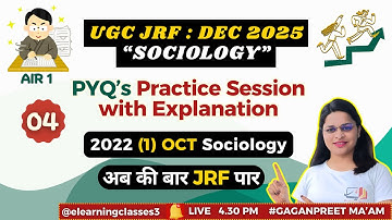 UGC NET Sociology Previous Year Question Papers With Answers | 28 | JUNE 2022 Sociology Paper