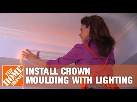 install-crown-moulding-with-lighting-|-crown-moulding-ideas-|-the-home-depot