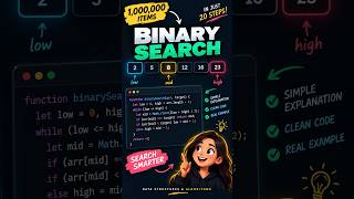 Binary Search Explained in JavaScript #QuickCode