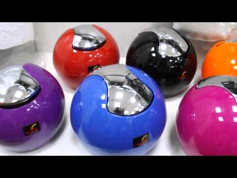 Мусорки настольные Spirella BOWL-SHINY, 10 цветов