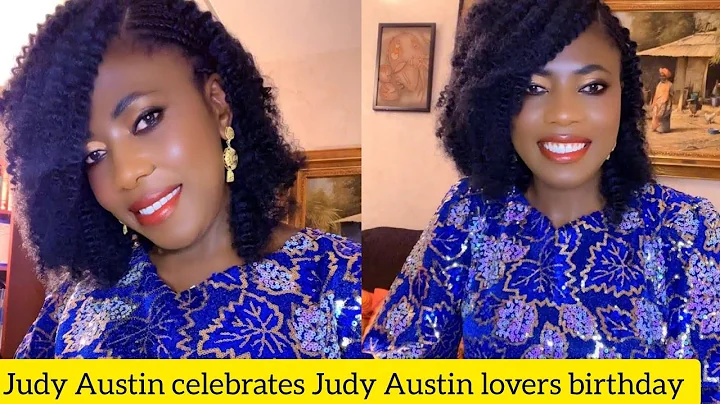 Judy Austin celebrates birthday of Judy Austin lovers, a cyberbully who trolls May Edochie online.