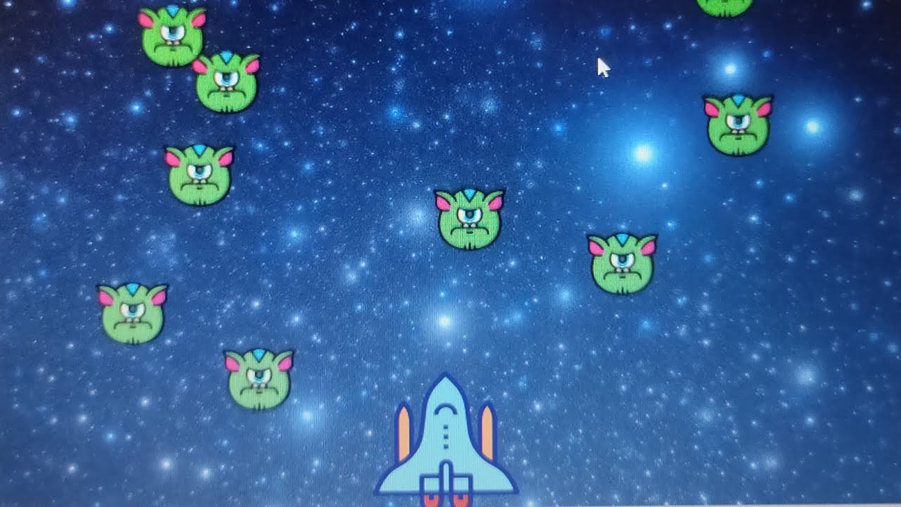 C++ Simple game (space shooter) - YouTube