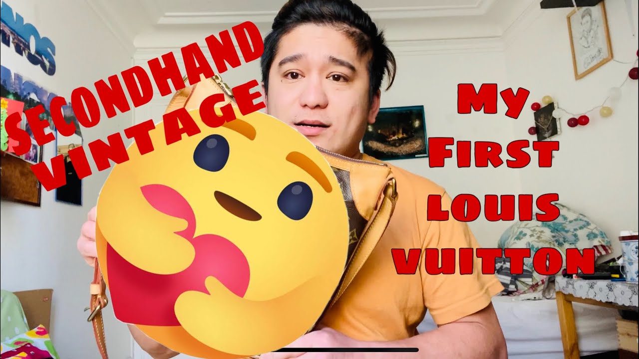My First louis vuitton unboxing & review (vintage) - YouTube