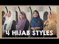 Most Requested Hijab Styles! | 4 Easy but Unique Hijab Tutorial | FAIZA