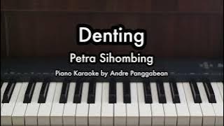 Denting - Petra Sihombing | Piano Karaoke by Andre Panggabean