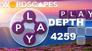 Wordscapes Level 4259 screenshot 3