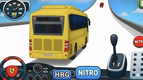 Crazy Bus Mega Ramp Impossible Racing 🚍🔥  Extreme Bus Stunts on Sky Tracks Bus Simulator 3D Gameplay