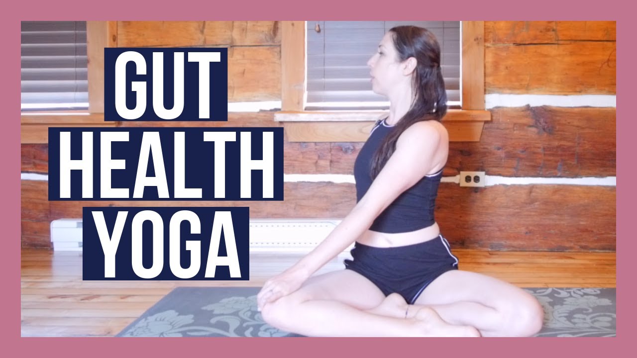 10 min Beginner Yoga for Digestion - Yoga for Gut Health 