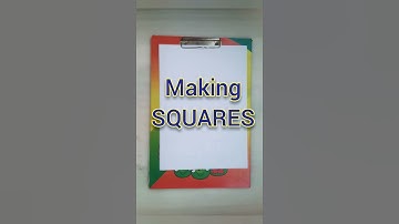 folding a square👌#square #activity #papercraft #maths #basics #giftingideas #stepbystep #properties