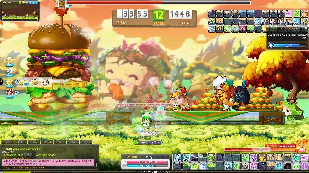 maplestory blitz  2022 New  [NA Reboot] Wind Archer Burger Blitz Bonanza 1500 Points