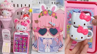 ❤️ASMR Relaxing❤️  Kawaii unboxing | cute Kitty kawaii stuffs 🎀💕🌈 part 3