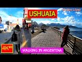 4K⁶⁰ 🚶 - 👉 USHUAIA ☀️ walk - ARGENTINA - Walking tour - TRAVEL - Vlog 🌟