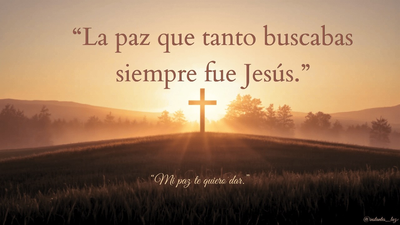 ¿La paz se logra… o se recibe? (La verdad que nadie te dice) | Canción cristiana original