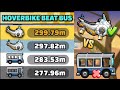 Hoverbike beat bus in long jump  new event gameplay  hill climb racing 2