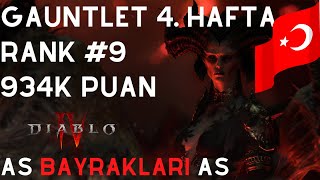 Diablo 4 Gauntlet 4. Haftayı 9. Tamamladım! Druid Rank #9