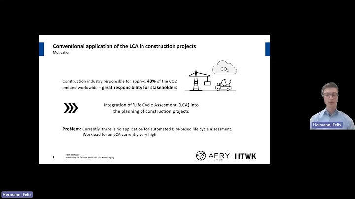 Methodology for life cycle assessment in infrastructure construction based on BIM models and the