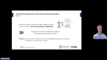 Methodology for life cycle assessment in infrastructure construction based on BIM models and the