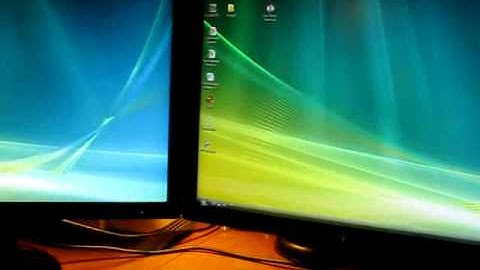 Dual Monitor Support Vista