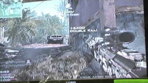Mw3 double kill with one shot!