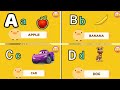 تعليم الحروف الانجليزيه للاطفال / learn  English alphabet for kids