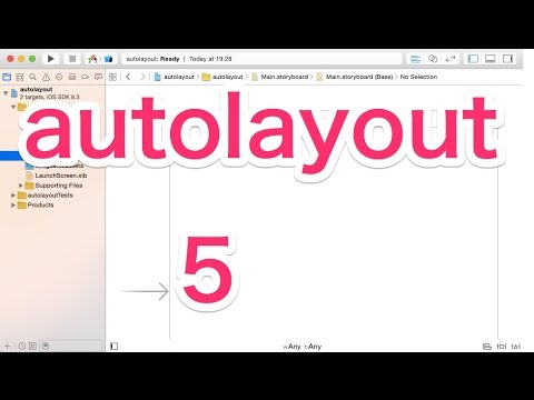 [xcode6]autolayoutの使い方 5（ラスト）