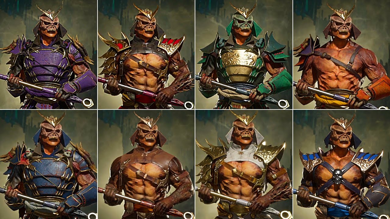 Todos os Elmos do Shao Kahn • Mortal Kombat 11 #mortalkombat #ShaoKahn