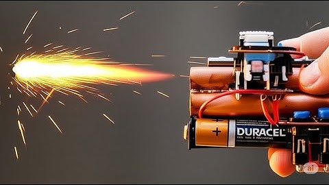 DIY Mini Flamethrower at Home | How to Make a Flash Gun