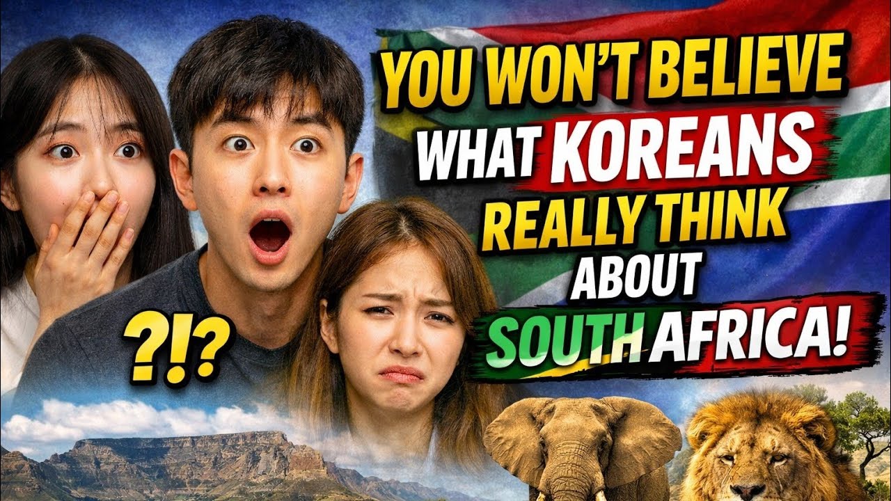 What Koreans Think of South Africa Might Change How You See It