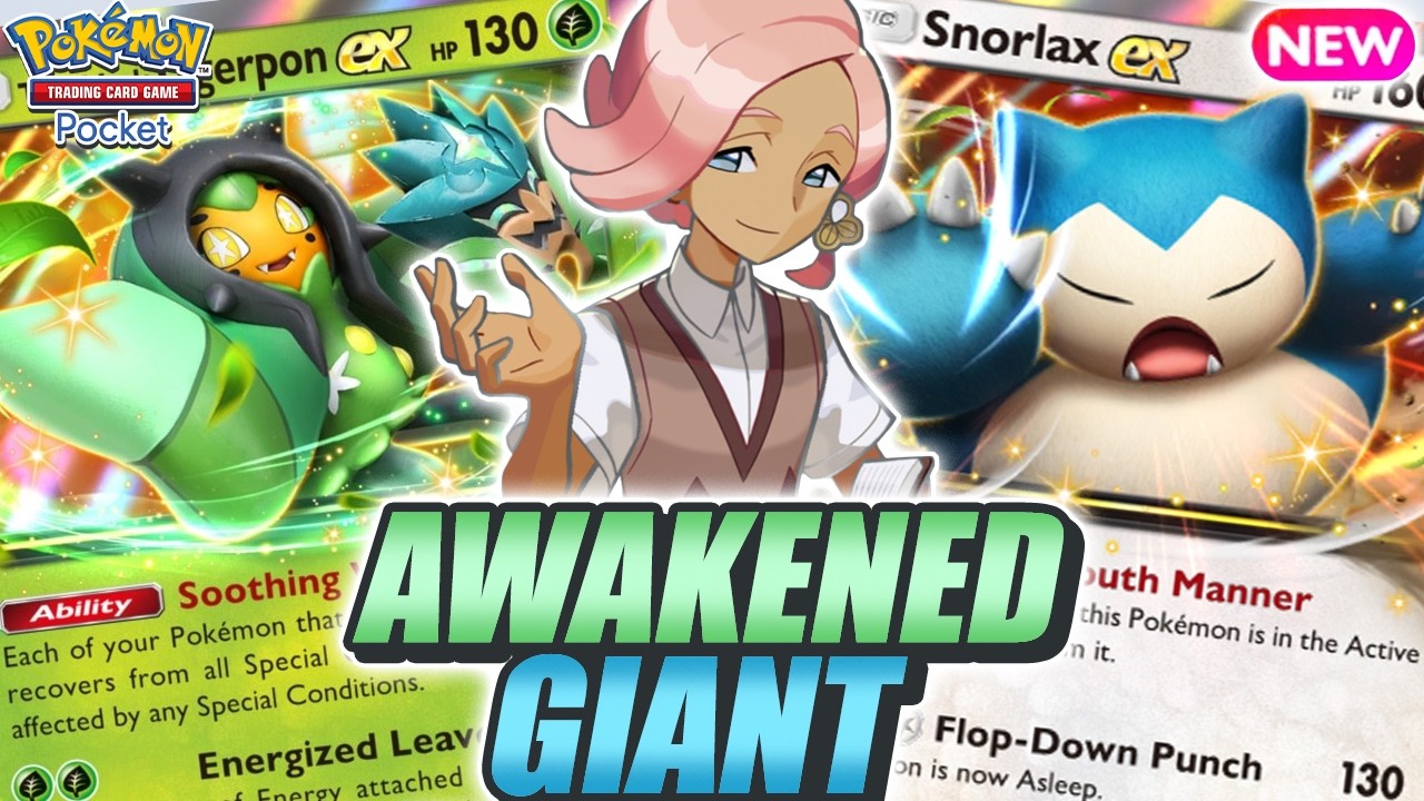 SNORLAX Can’t Stop Rampaging Thanks to OGERPON ! - Pokemon TCG Pocket