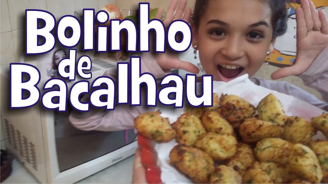 Como fazer Bolinho de Bacalhau YouTube