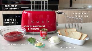 : Recette Croque Monsieur facon Margherita par SMEG