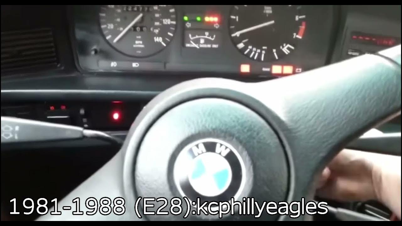 Evolution of BMW 5Series Chimes YouTube