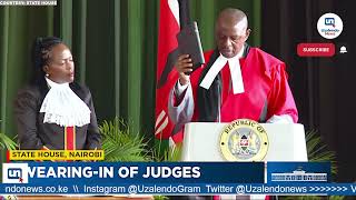John Walter Wanyonyi Sworn in as Judge of the Environment and Land Court