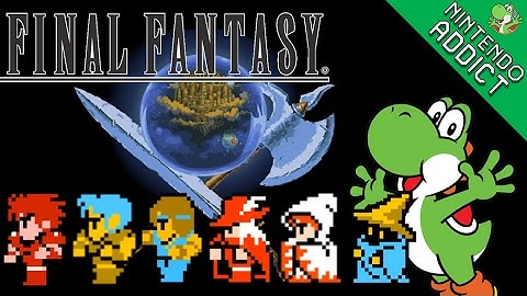 Final Fantasy I (NES) | Live Playthrough | Part 1: Garland, the Marsh Cave and Opening the Canal