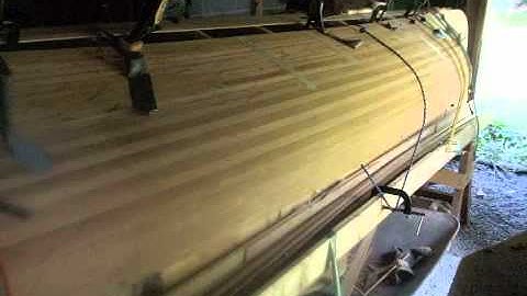 Building a Row Boat - a strip built wherry