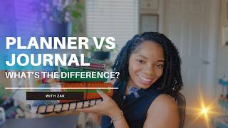 Planner vs Journal: What’s the Difference + How to Build a Planner System