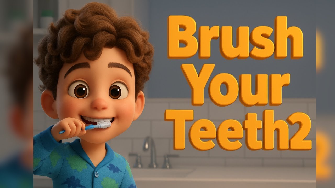 Brush Your Teeth Song for Kids | Nursery Rhyme for Children - YouTube